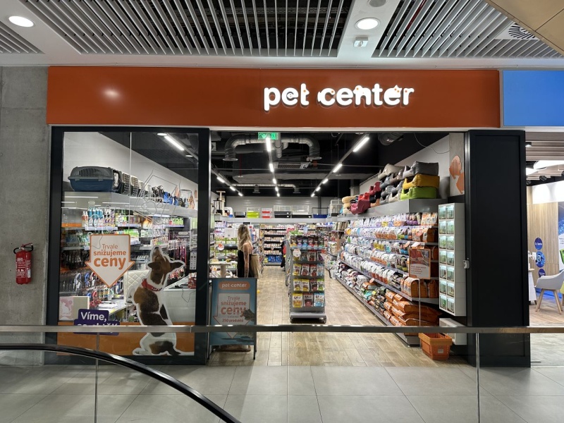 PetCenter Vsetín Smetanova obchodní galerie
