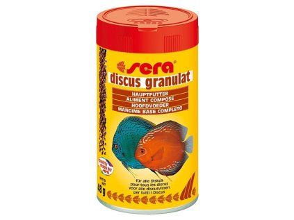 Sera základní krmivo pro terčovce a jiné náročné ryby Discus Granulat 100 ml NATURE