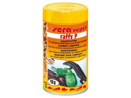 Sera krmivo pro vodní želvy Raffy P 100 ml NATURE