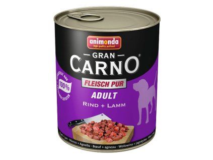 Animonda GranCarno Adult konzerva pro psy hovězí + jehněčí 400 g