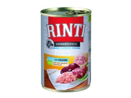 Finnern Rinti Junior konzerva pro psy kuře 400 g