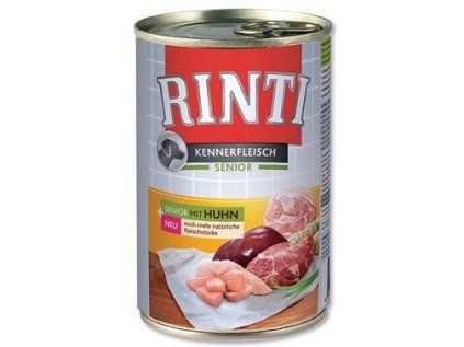 Finnern Rinti Senior konzerva pro psy kuře 400 g