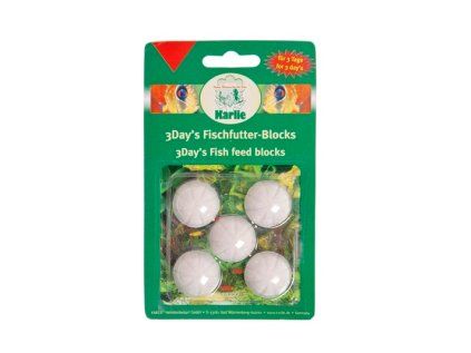 Karlie 3day´s Blocks třídenní krmivo pro rybičky