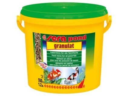 Sera kompletní krmivo pro okrasné ryby v jezírku Pond Granulat 3800 ml NATURE