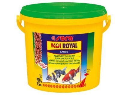 Sera základní krmivo pro koi a ostatní jezírkové ryby Koi Royal Large 3,8 l NATURE