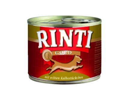 Finnern Rinti Gold konzerva pro psy telecí 185 g