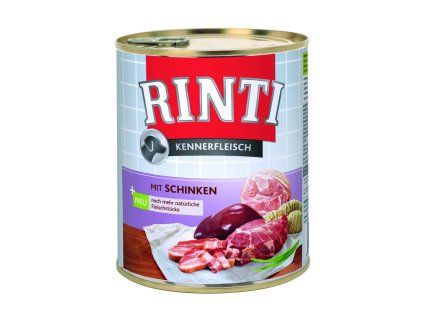 Finnern Rinti konzerva pro psy šunka 800 g
