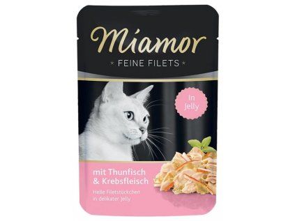 Finnern Miamor kapsička tuňák+krab 100g