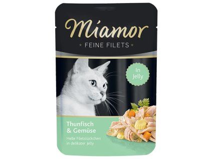 Finnern Miamor Fine Finest tuňák+zelenina kapsička 100 g
