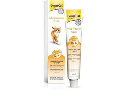 GimCat Multi-Vitamin multivitaminová pasta pro kočky 50g