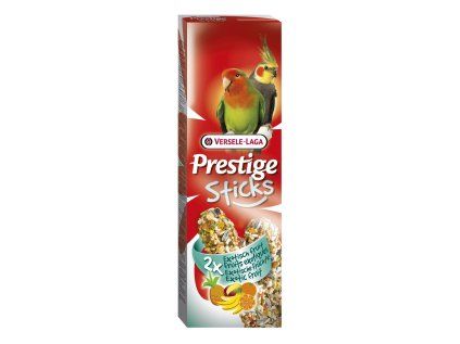 Versele-Laga Prestige Sticks Exotic Fruit tyčinky pro střední papoušky 2 ks