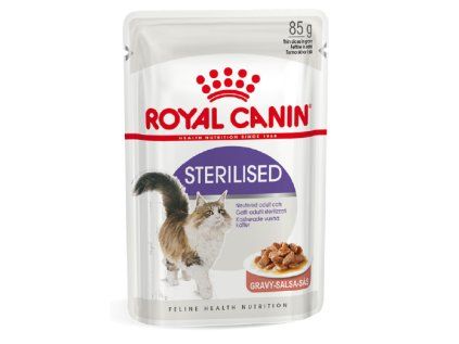 Royal Canin Sterilised gravy ve šťávě 85 g