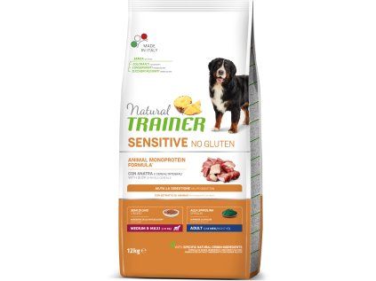 Natural Trainer Sensitive No gluten Adult M/M kachna 12 kg