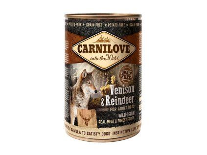 Konzerva Carnilove Wild Meat Venison & Reindeer 400 g