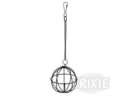 Trixie Kovový závěsný míč na potravu 12 cm