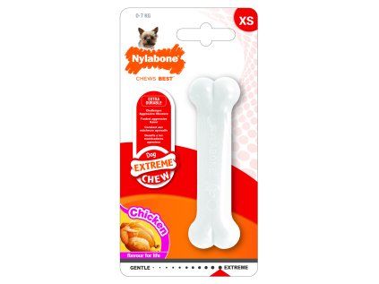 Hračka NYLABONE Extreme Chew Chicken XS