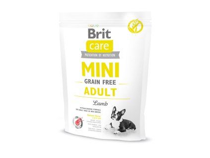 Brit Care Mini Grain Free Adult Lamb 400 g