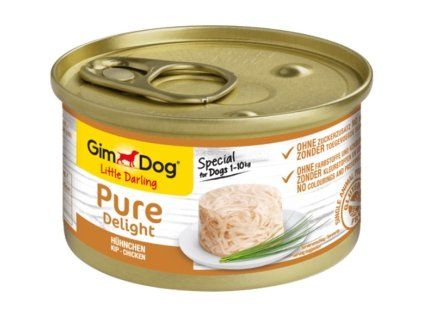 Konzerva GIMDOG PURE DELIGHT kuře 85 g