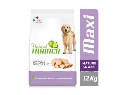 Natural Trainer Maxi Maturity Čerstvé kuře 12 kg