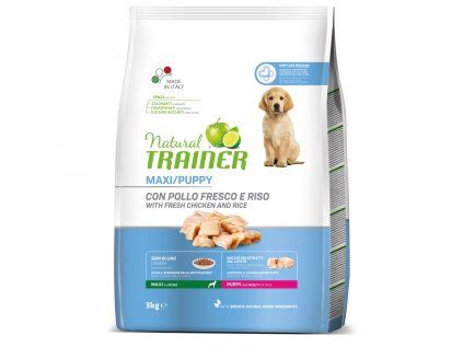 Natural Trainer Maxi Puppy čerstvé kuře 3 kg