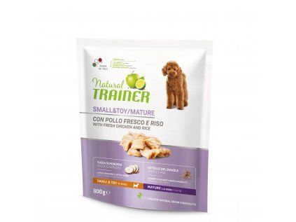 Natural Trainer Small & Toy Maturity Čerstvé kuře 800 g