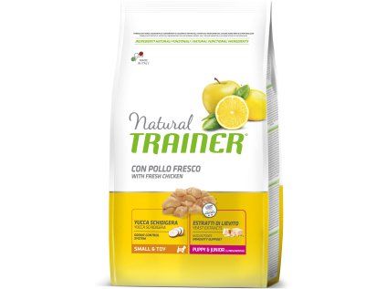 Natural Trainer Small&Toy Puppy & Jun Čerstvé kuře 2 kg