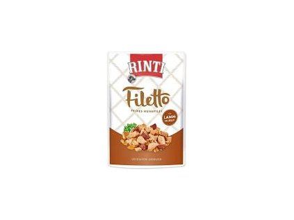 Kapsička Rinti Filetto kuře a jehně v želé 100 g