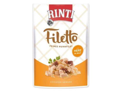 kapsicka rinti filetto kure a srdce v zele 100 g