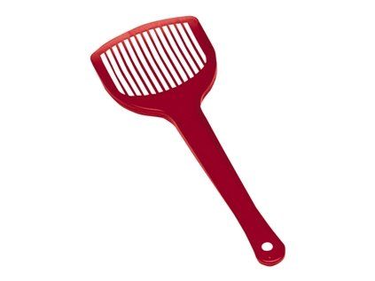 Ferplast plastová lopatka WC červená