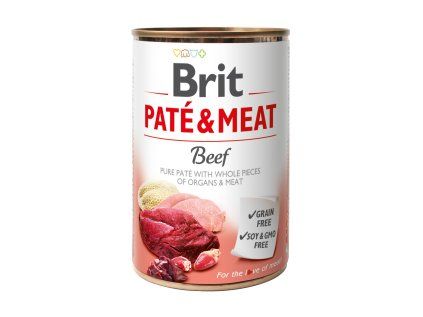 Konzerva Brit Pate & Meat Beef 400 g