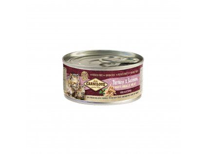 Konzerva Carnilove WMM Turkey & Salmon for Kittens 100 g