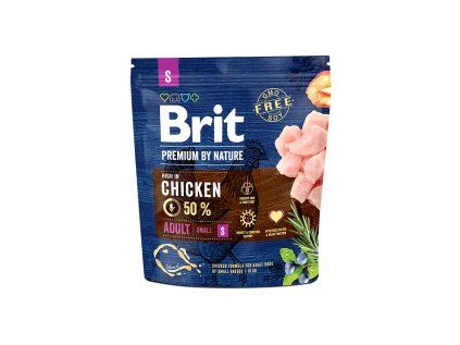 Brit Premium by Nature Adult S 1 kg