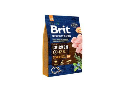 Brit Premium by Nature Senior S+M 3 kg