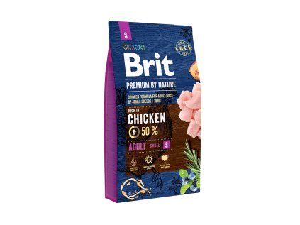 Brit Premium by Nature Adult S 8 kg