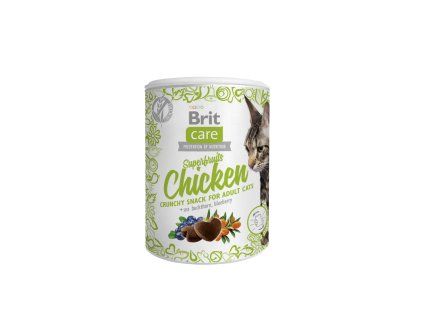 Brit Care Cat Snack Superfruits Chicken 100 g