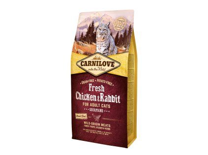 Carnilove Cat Fresh Chicken & Rabbit 6 kg