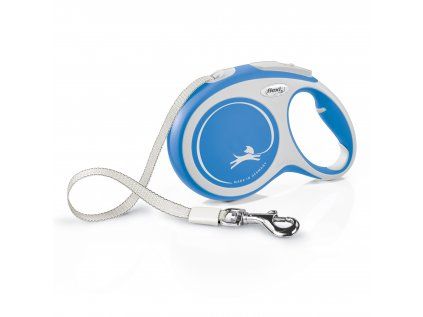 Flexi New Comfort L pásek 8 m/50 kg modré