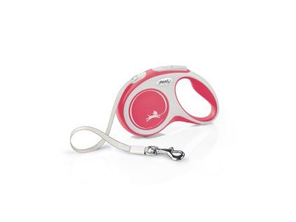 Flexi New Comfort S pásek 5 m/15 kg červené