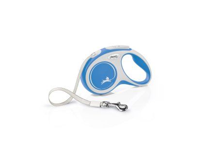 Flexi New Comfort S pásek 5 m/15 kg modré