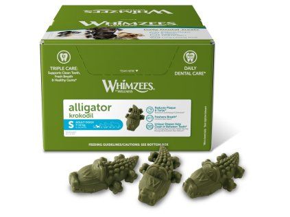 WHIMZEES Aligátor dentální pamlsek pro psy S (7-12kg) 150ks