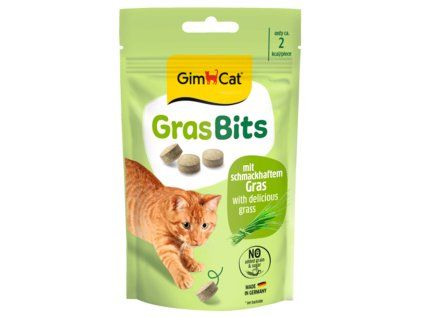 gimcat gras bits tabletky s kocici travou 40 g