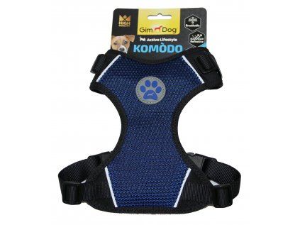 Postroj Gimborn Komodo M 45 - 65 cm modrý
