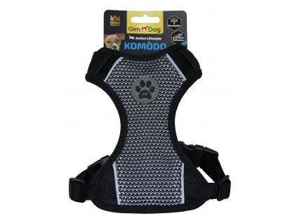 Postroj Gimborn Komodo M 45 - 65 cm černý