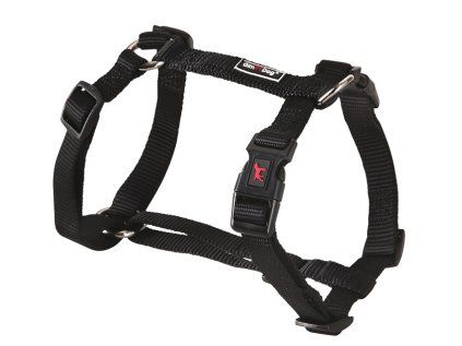 Postroj Gimborn Nylon H 1,0 x 33 - 44 cm černý