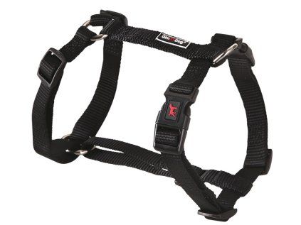 Postroj Gimborn Nylon H 2,0 x 50-70 cm černý
