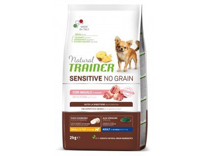 Natural Trainer Sensitive NO GRAIN MINI vepřové 2 kg