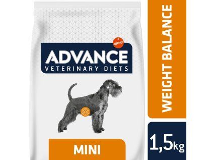 ADVANCE-VETERINARY DIETS Dog Weight Balance Mini 1,5 kg