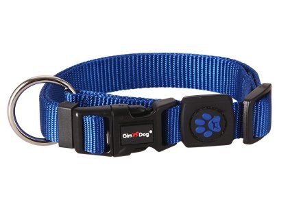 Obojek Gimborn O-Ring Nylon 2,0x35-51cm modrý