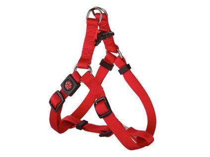 Postroj Gimborn Nylon X 1,5x45-63cm červený