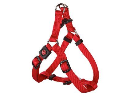 Postroj Gimborn Nylon X 2,0 x 53-77 cm červený
